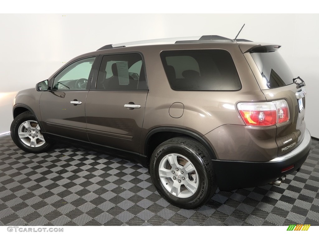 2012 Acadia SL AWD - Medium Brown Metallic / Ebony photo #8