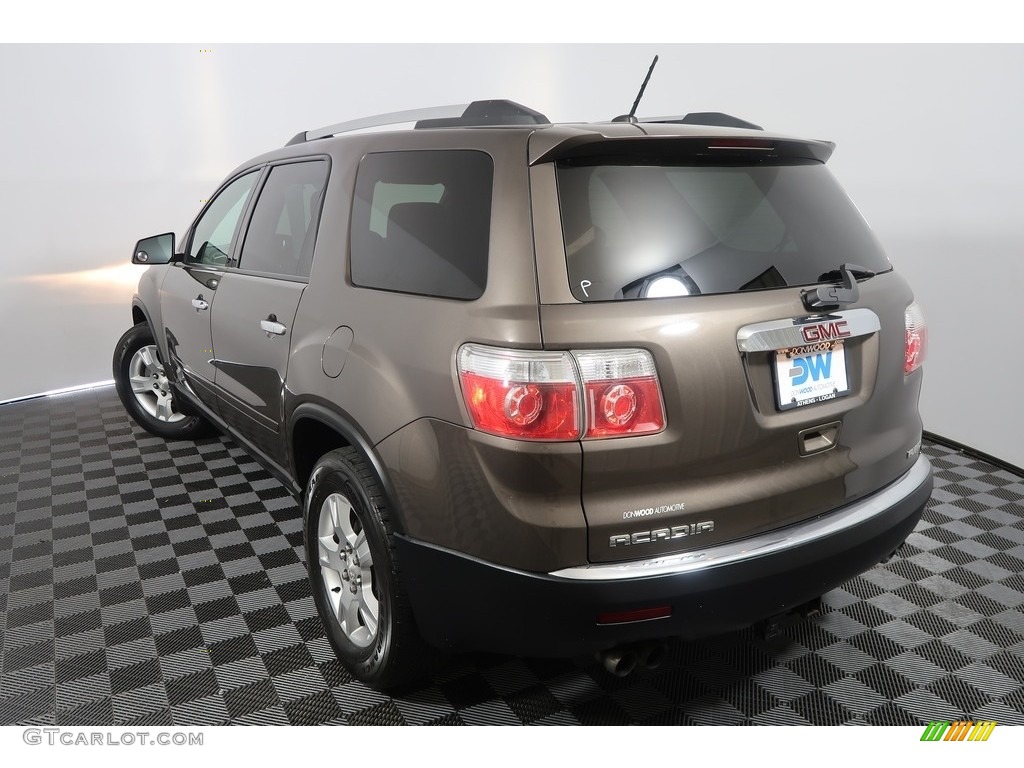 2012 Acadia SL AWD - Medium Brown Metallic / Ebony photo #9