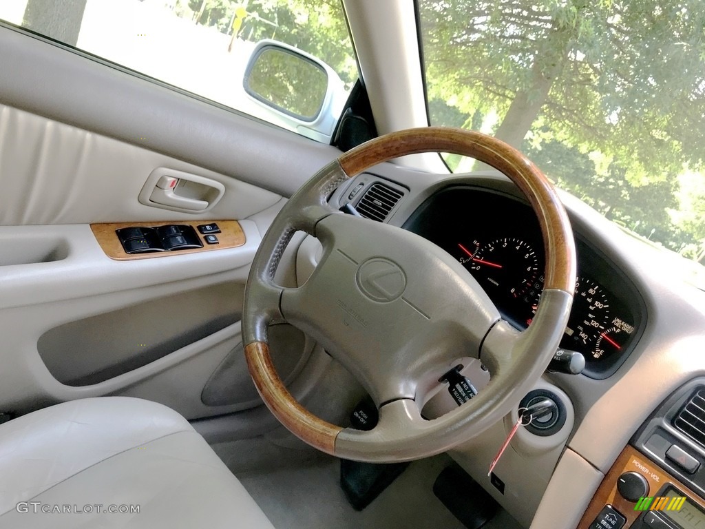 2000 ES 300 Sedan - Diamond White Pearl / Ivory photo #56