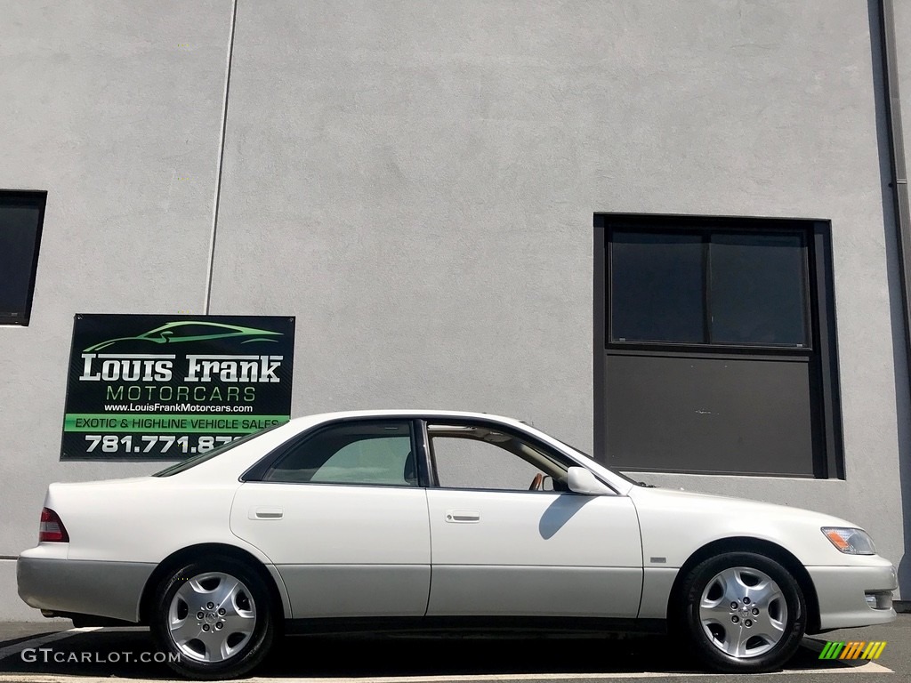 2000 ES 300 Sedan - Diamond White Pearl / Ivory photo #98