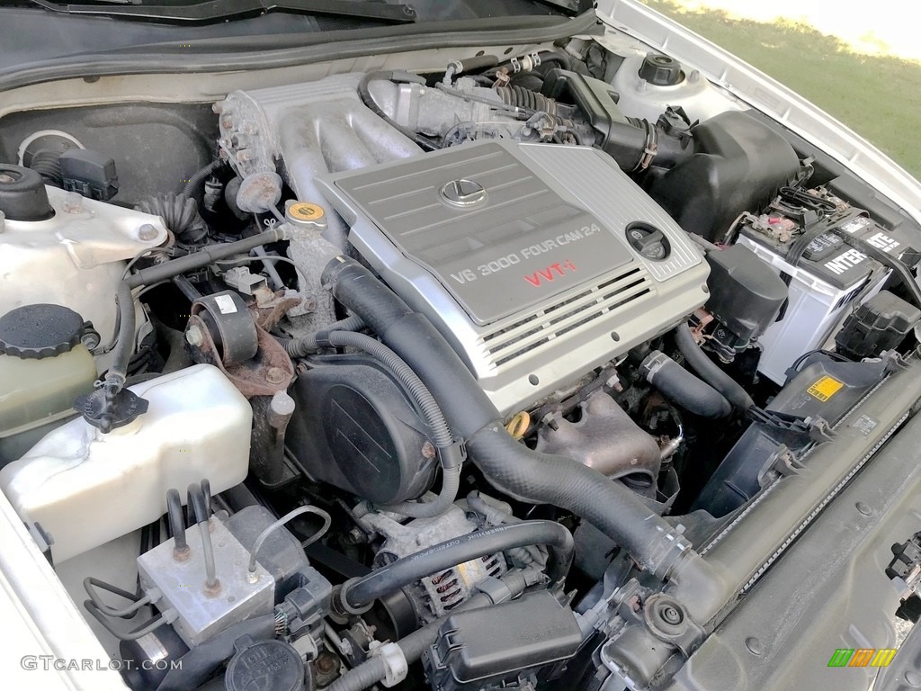 2000 ES 300 Sedan - Diamond White Pearl / Ivory photo #101