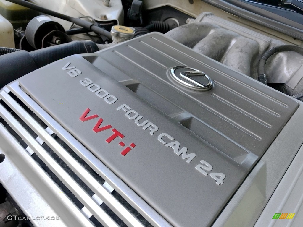 2000 ES 300 Sedan - Diamond White Pearl / Ivory photo #103