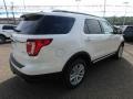 2018 White Platinum Ford Explorer XLT 4WD  photo #3