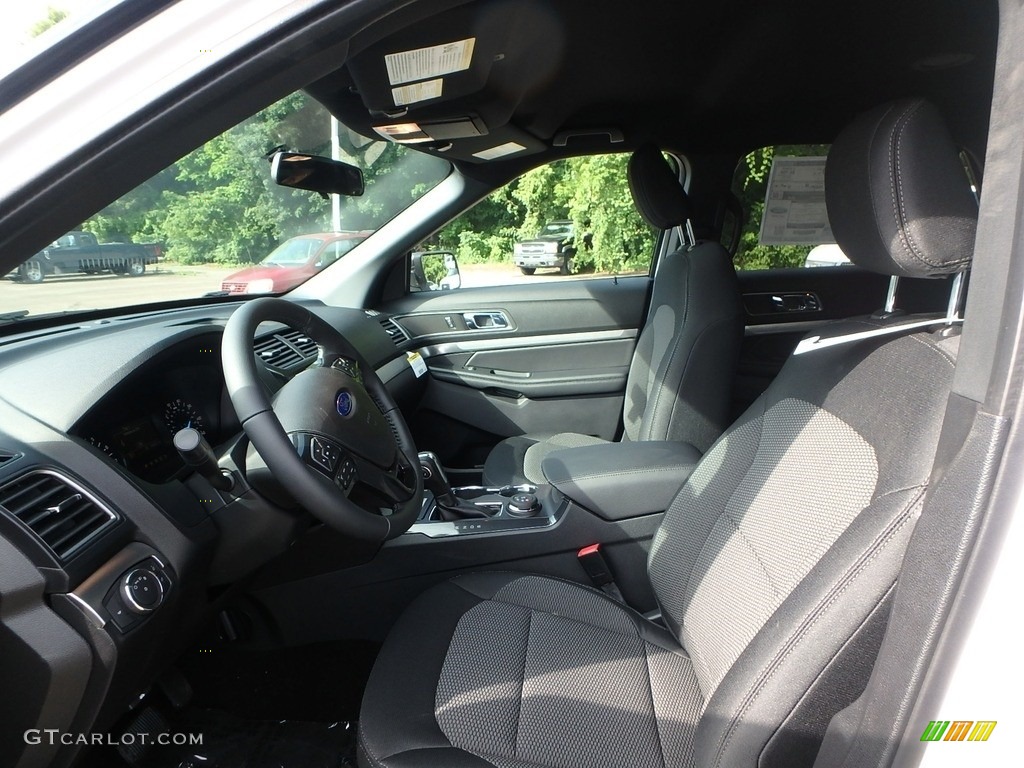 2018 Explorer XLT 4WD - White Platinum / Ebony Black photo #11