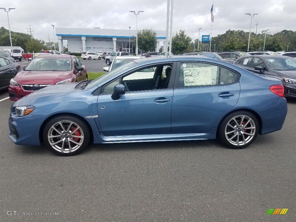 Heritage Blue Metallic 2018 Subaru WRX Limited Exterior Photo #128440375