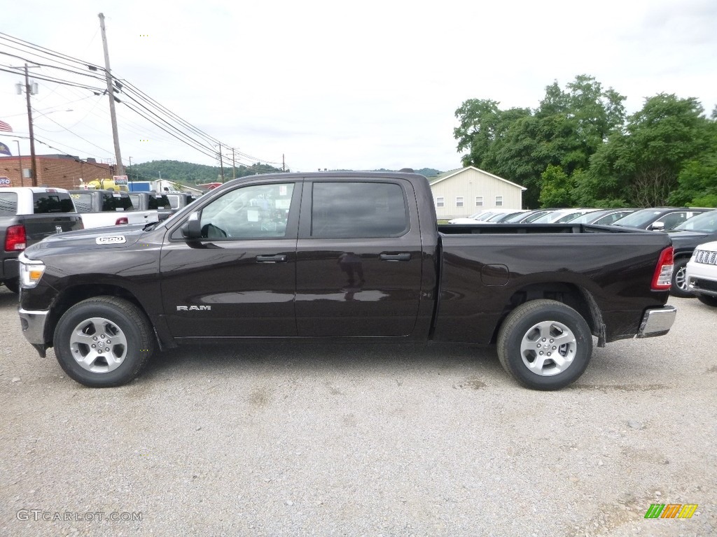 2019 1500 Tradesman Crew Cab 4x4 - Rugged Brown Pearl / Black photo #2