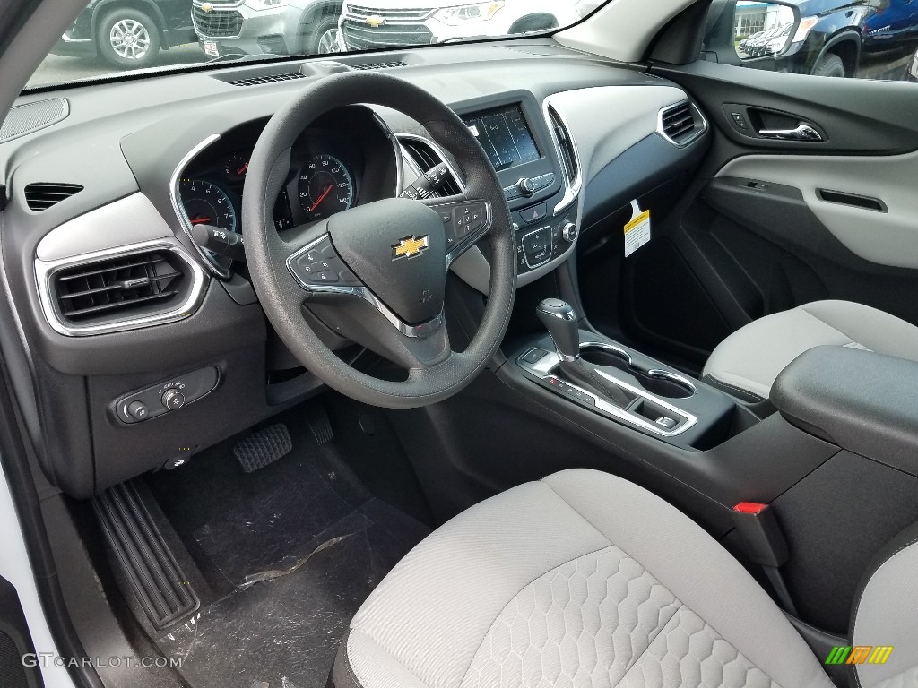 2019 Equinox LS AWD - Summit White / Medium Ash Gray photo #7