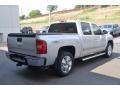 2010 Sheer Silver Metallic Chevrolet Silverado 1500 LTZ Crew Cab 4x4  photo #6