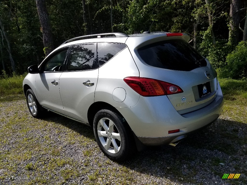 2010 Murano SL AWD - Brilliant Silver Metallic / Black photo #6