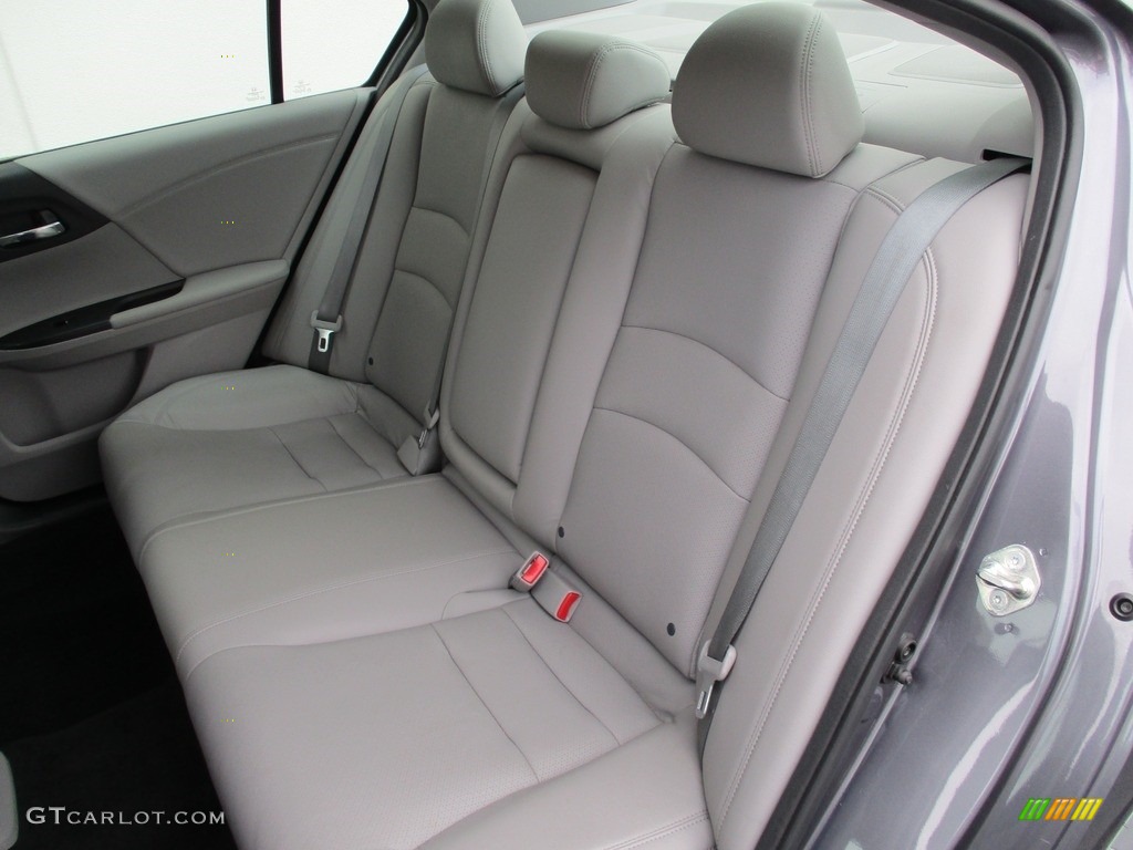 2015 Accord EX-L Sedan - Modern Steel Metallic / Gray photo #12