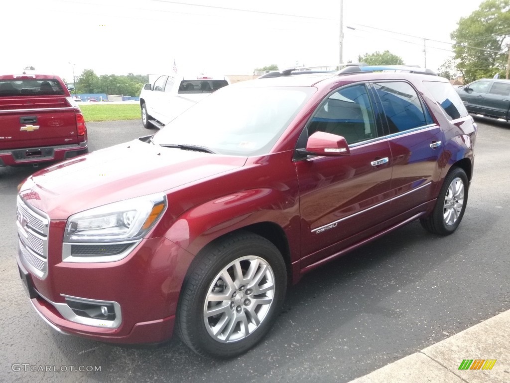 2015 Acadia Denali AWD - Crimson Red Tincoat / Ebony photo #8