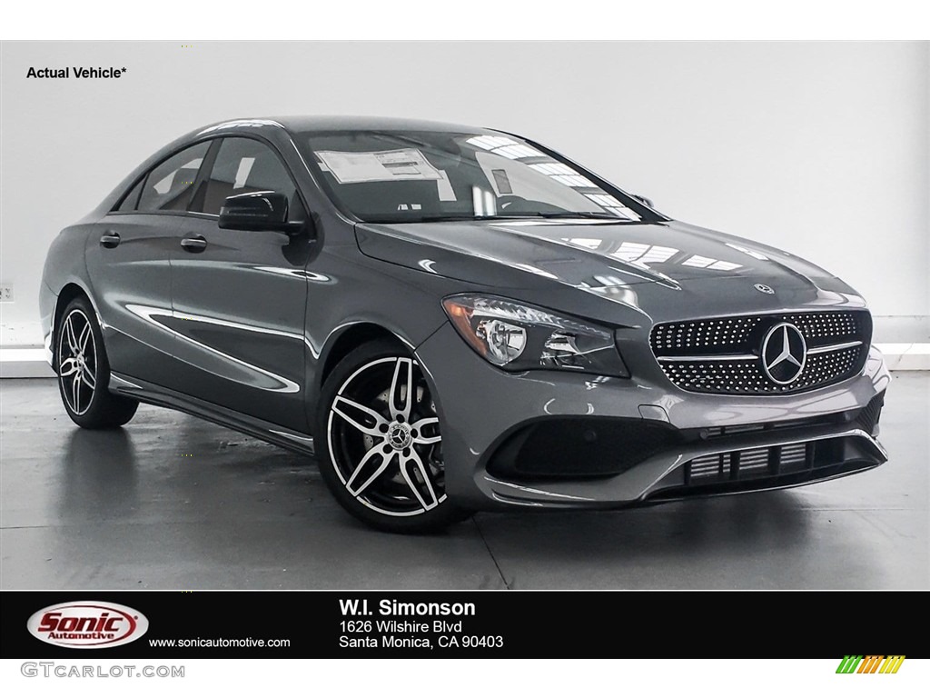 Mountain Grey Metallic Mercedes-Benz CLA