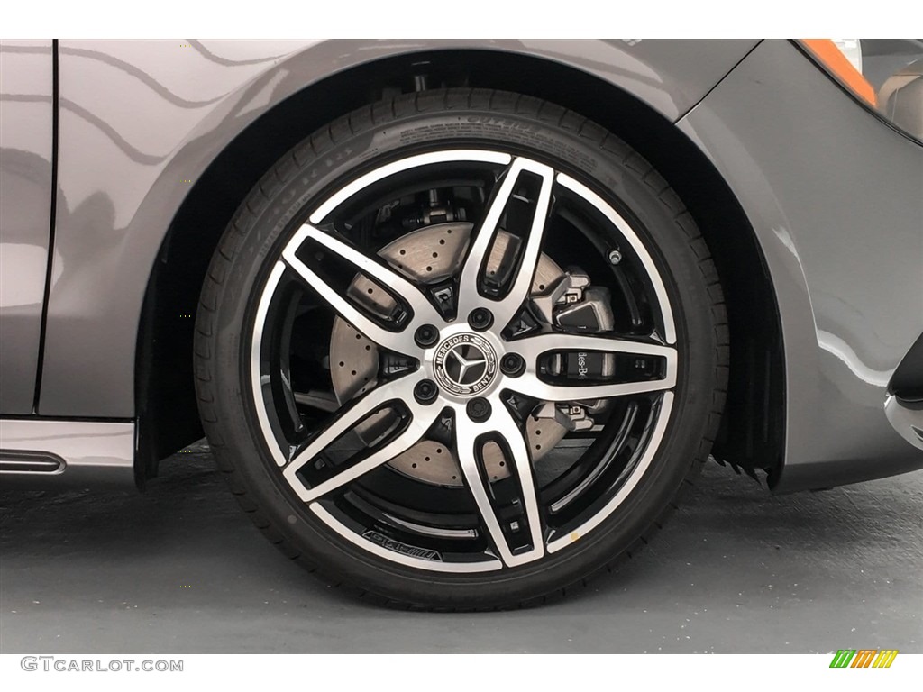 2018 CLA 250 Coupe - Mountain Grey Metallic / Black photo #9