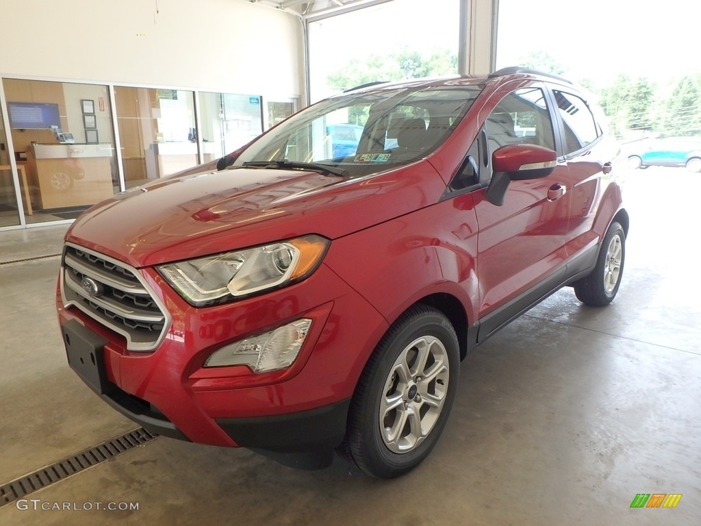 2018 EcoSport SE - Ruby Red / Ebony Black photo #4