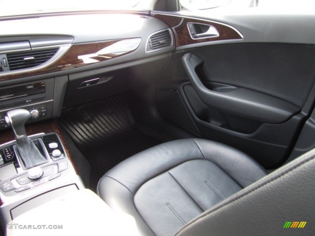 2013 A6 2.0T quattro Sedan - Ice Silver Metallic / Black photo #14