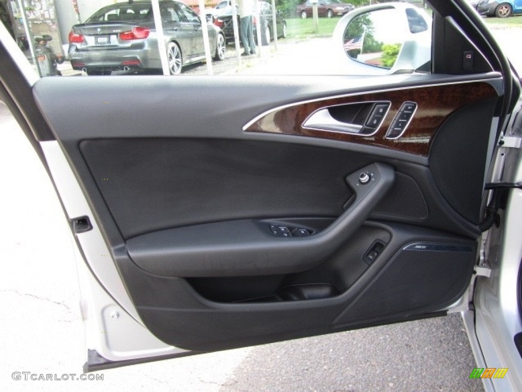 2013 A6 2.0T quattro Sedan - Ice Silver Metallic / Black photo #18