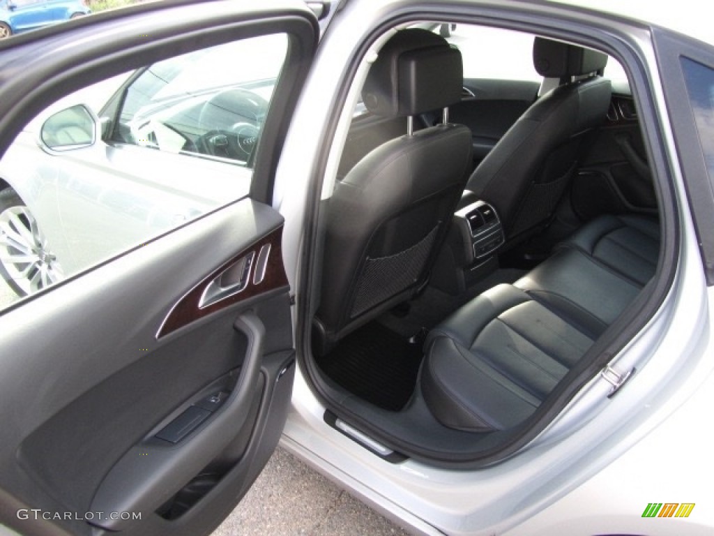 2013 A6 2.0T quattro Sedan - Ice Silver Metallic / Black photo #20