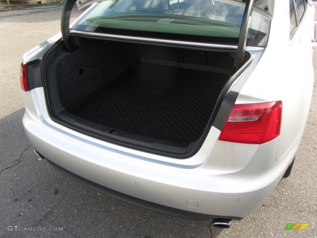 2013 A6 2.0T quattro Sedan - Ice Silver Metallic / Black photo #21
