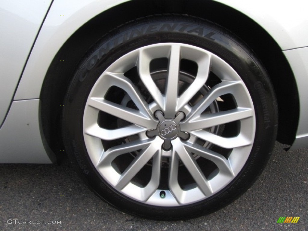 2013 A6 2.0T quattro Sedan - Ice Silver Metallic / Black photo #26