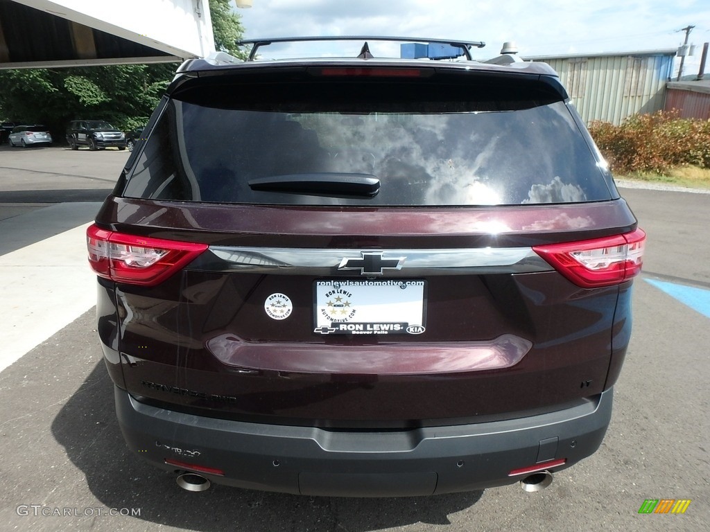 2018 Traverse LT AWD - Black Currant Metallic / Jet Black photo #3