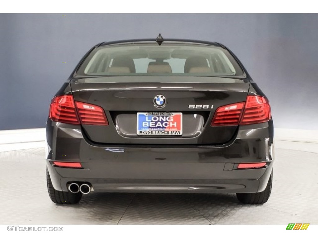 2016 5 Series 528i Sedan - Jotoba Brown Metallic / Cinnamon Brown photo #3