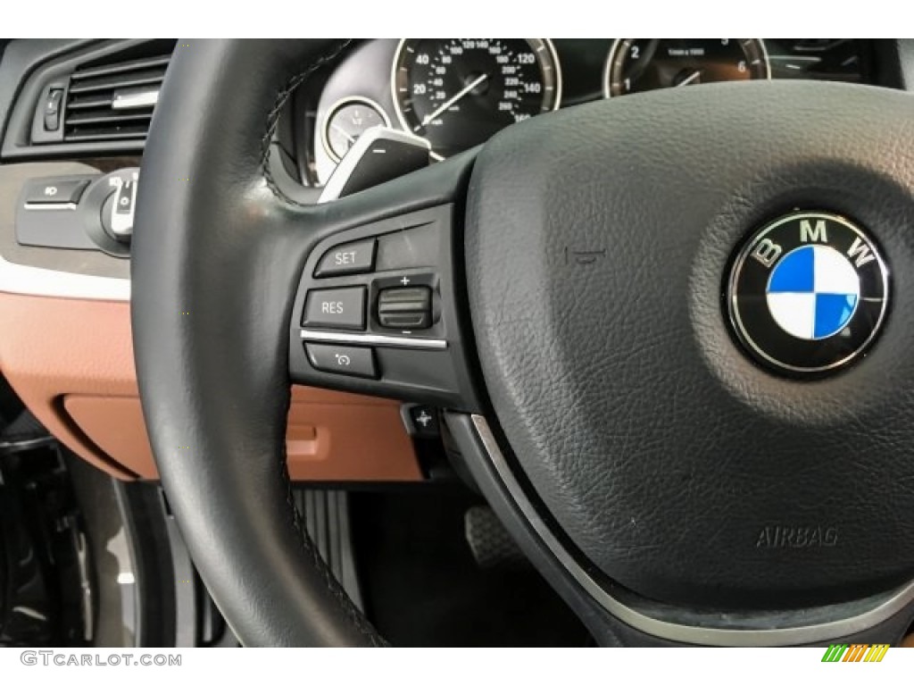 2016 5 Series 528i Sedan - Jotoba Brown Metallic / Cinnamon Brown photo #16
