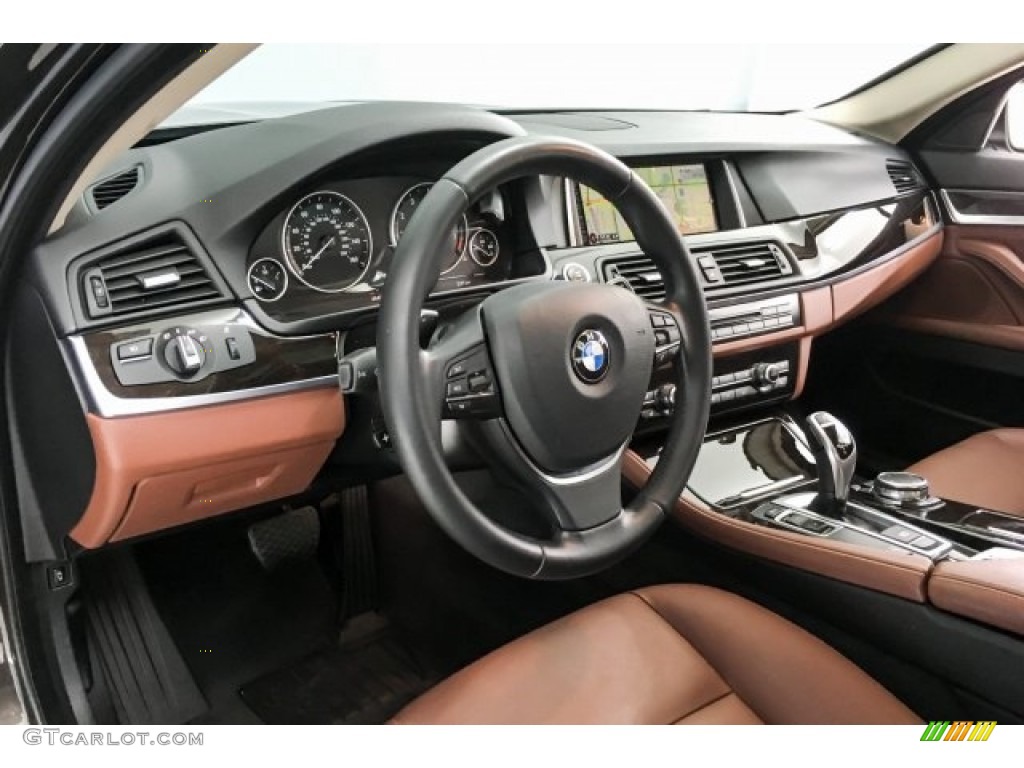 2016 5 Series 528i Sedan - Jotoba Brown Metallic / Cinnamon Brown photo #20