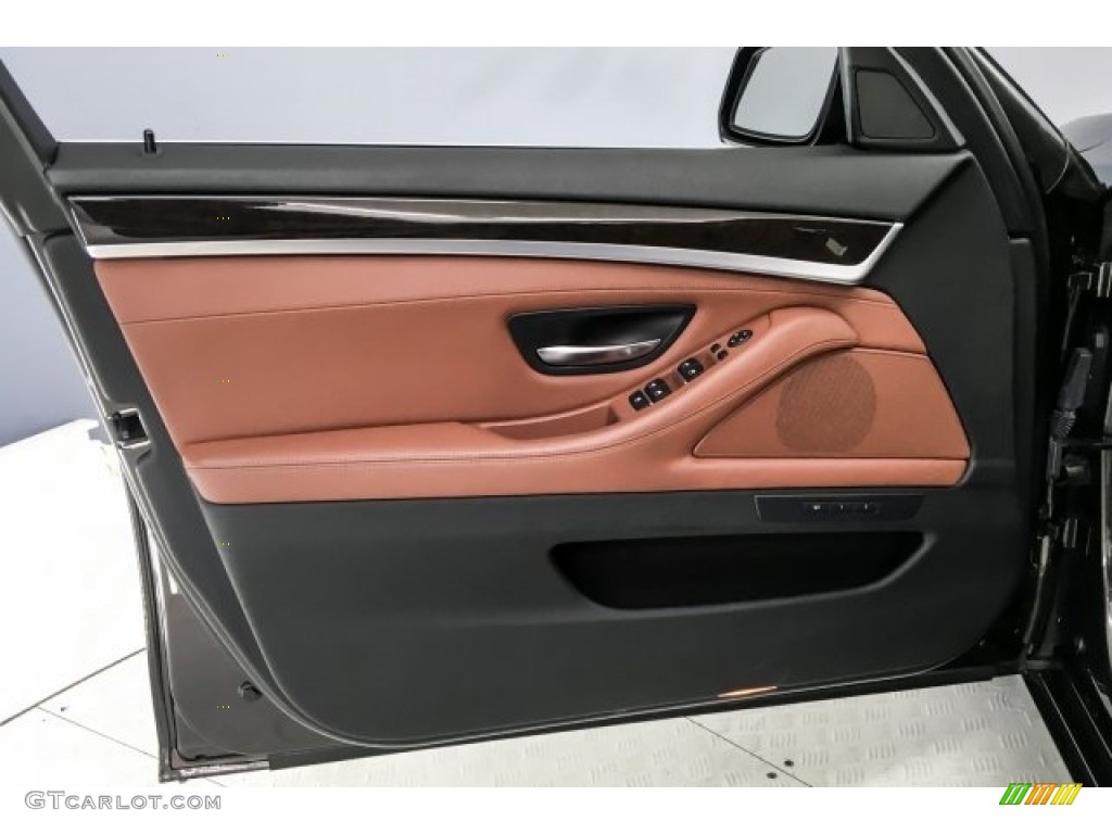 2016 5 Series 528i Sedan - Jotoba Brown Metallic / Cinnamon Brown photo #23
