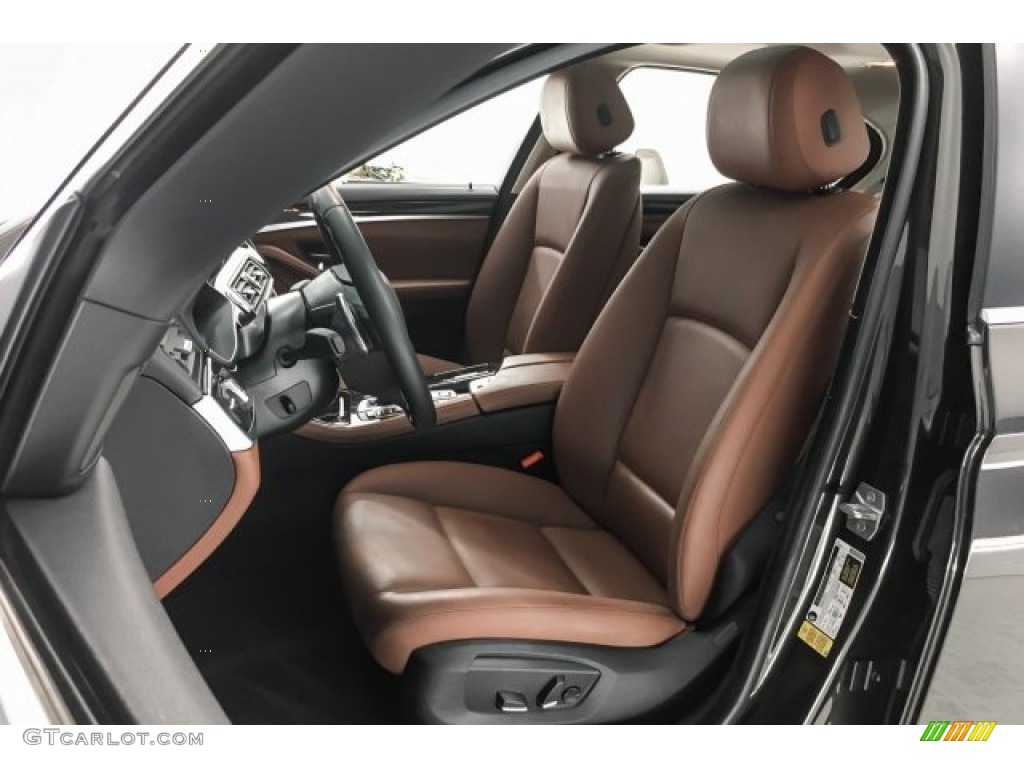 2016 5 Series 528i Sedan - Jotoba Brown Metallic / Cinnamon Brown photo #33