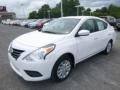 2018 Fresh Powder White Nissan Versa SV  photo #8