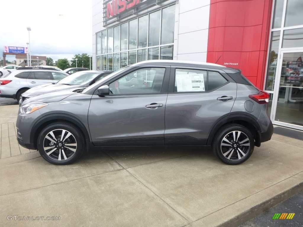 Gun Metallic 2018 Nissan Kicks SR Exterior Photo #128457904