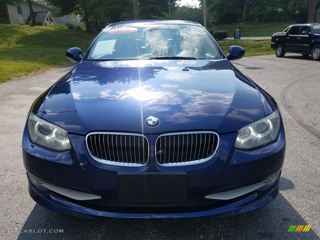 2011 3 Series 335i xDrive Coupe - Deep Sea Blue Metallic / Saddle Brown Dakota Leather photo #9