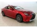 Infrared 2016 Lexus RC 350 F Sport AWD Coupe Exterior