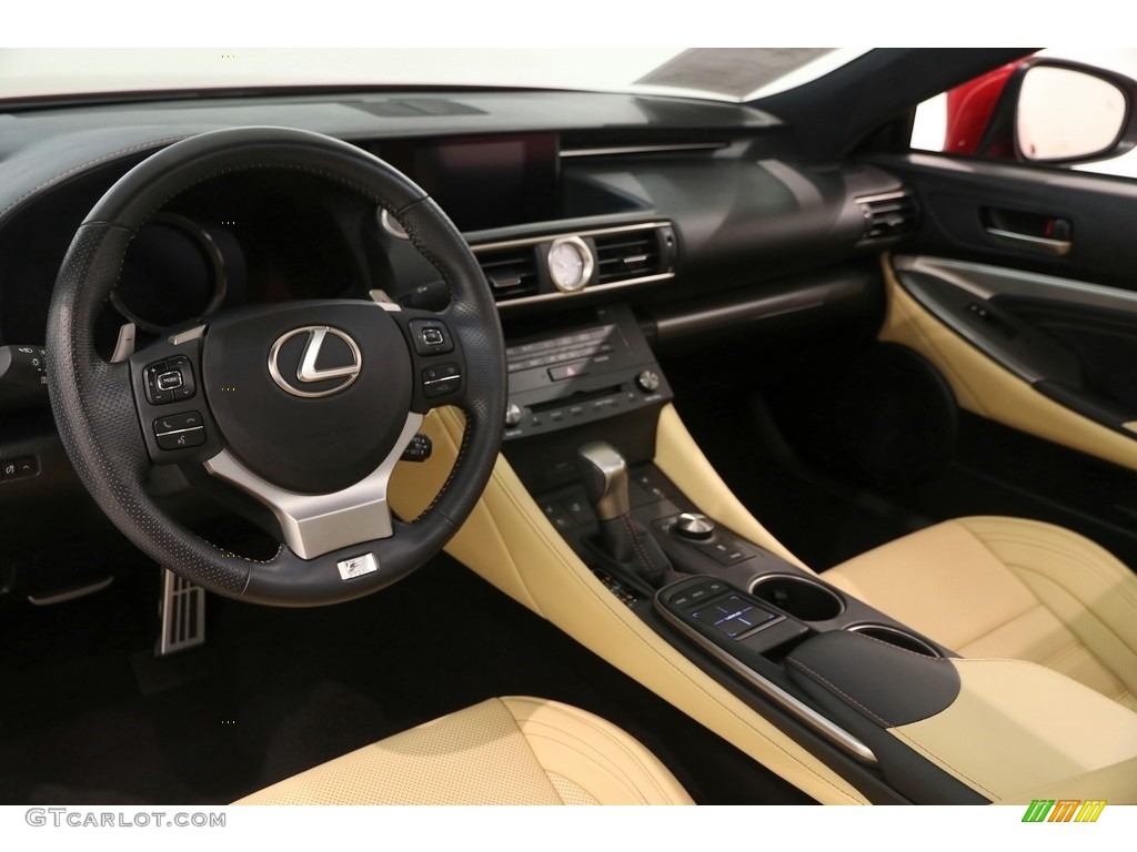 Playa Interior 2016 Lexus RC 350 F Sport AWD Coupe Photo #128459873