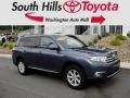 Shoreline Blue Pearl 2013 Toyota Highlander V6 4WD