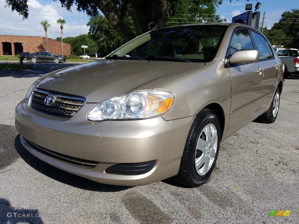 2006 Corolla CE - Desert Sand Mica / Beige photo #7