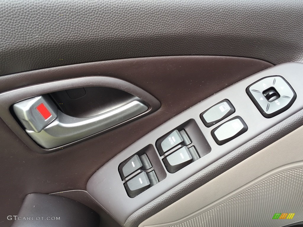 2013 Tucson GLS AWD - Cotton White / Taupe photo #9