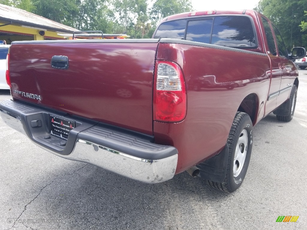 2006 Tundra SR5 Access Cab - Salsa Red Pearl / Dark Gray photo #3