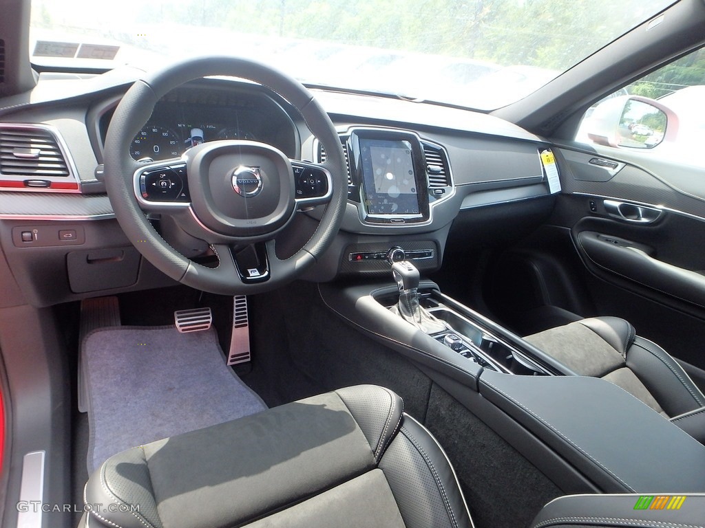 Charcoal Interior 2019 Volvo XC90 T6 AWD R-Design Photo #128464928
