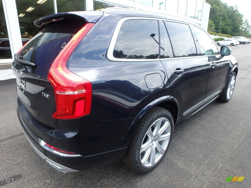 2019 XC90 T6 AWD Inscription - Denim Blue Metallic / Blonde photo #2