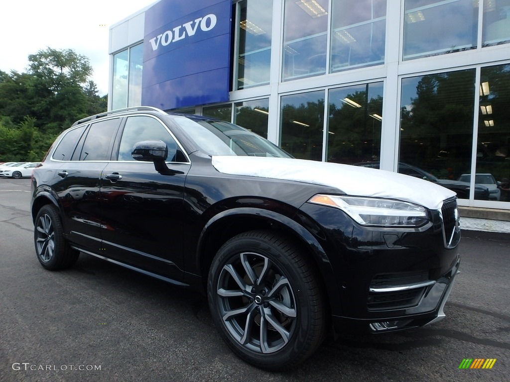 Onyx Black Metallic 2019 Volvo XC90 T5 AWD Momentum Exterior Photo #128465465