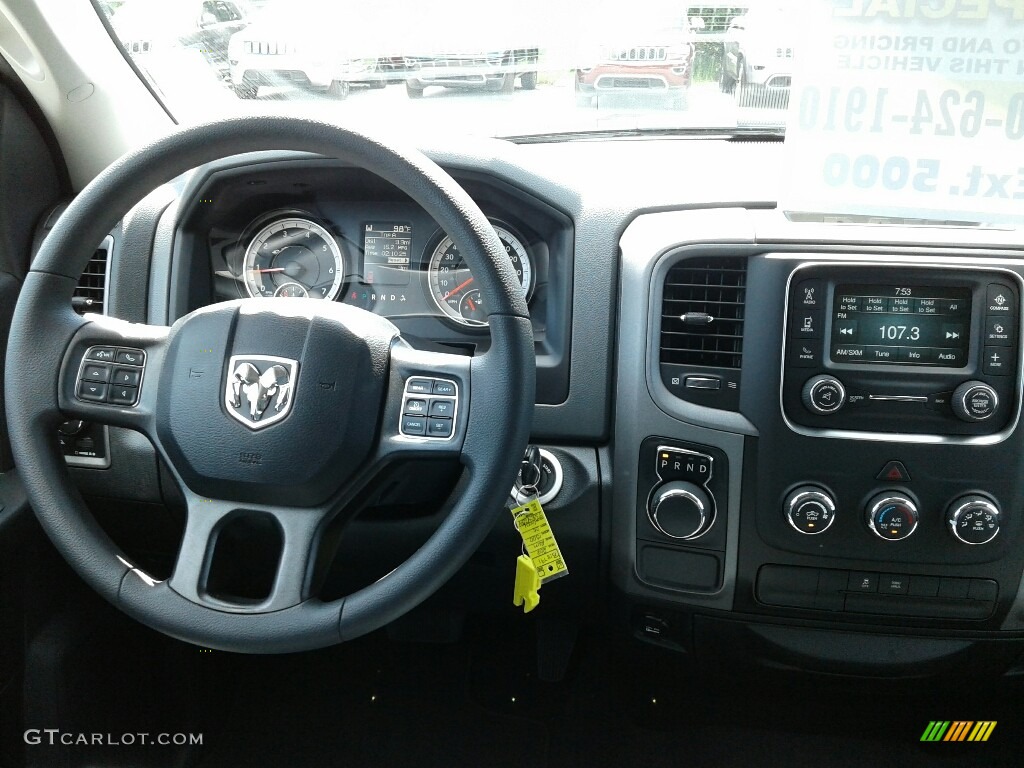 2018 1500 Express Crew Cab - Granite Crystal Metallic / Black/Diesel Gray photo #13