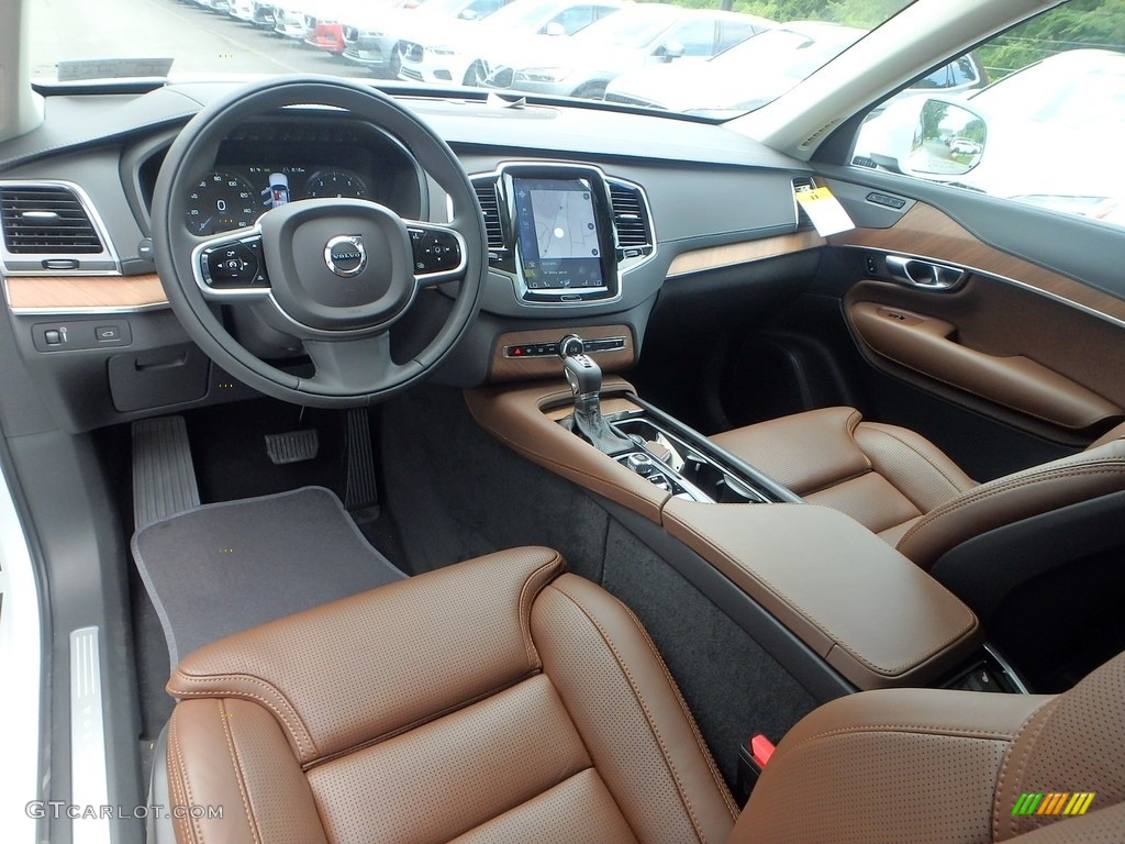 Maroon Interior 2019 Volvo XC90 T6 AWD Inscription Photo #128466548