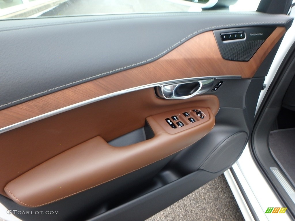 2019 Volvo XC90 T6 AWD Inscription Maroon Door Panel Photo #128466584