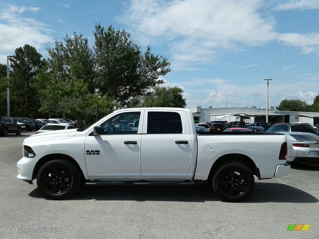 2018 1500 Express Crew Cab - Bright White / Black/Diesel Gray photo #2