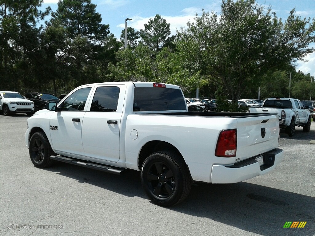 2018 1500 Express Crew Cab - Bright White / Black/Diesel Gray photo #3