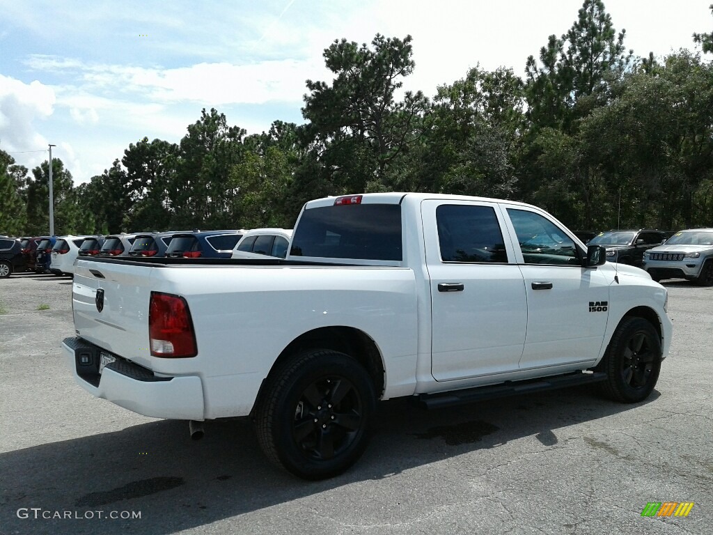 2018 1500 Express Crew Cab - Bright White / Black/Diesel Gray photo #5