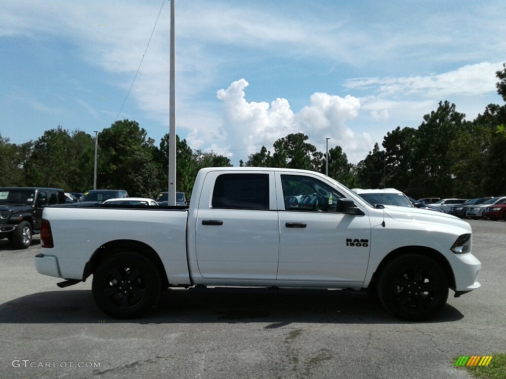 2018 1500 Express Crew Cab - Bright White / Black/Diesel Gray photo #6