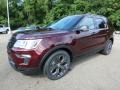 2018 Burgundy Velvet Ford Explorer Sport 4WD  photo #7