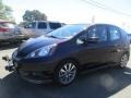 2013 Midnight Plum Pearl Honda Fit Sport  photo #3